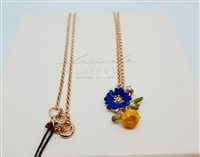 Collana Elecicale Gioielli Donna in Argento ELECICALE-FIORBLU - ELECICALE-FIORBLU